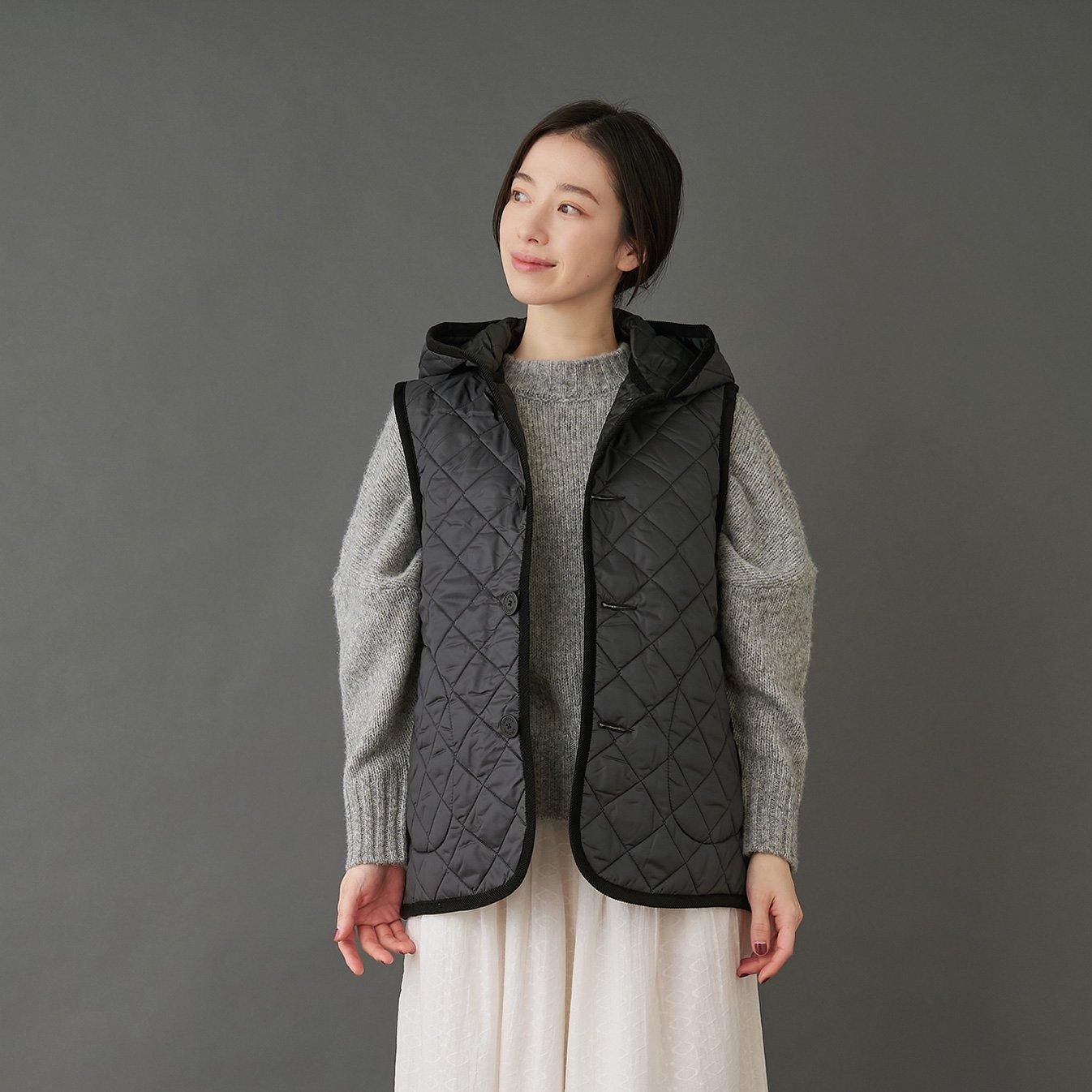 キルティングフードベスト | ラベンハム LAVENHAM- STAMPS ONLINE