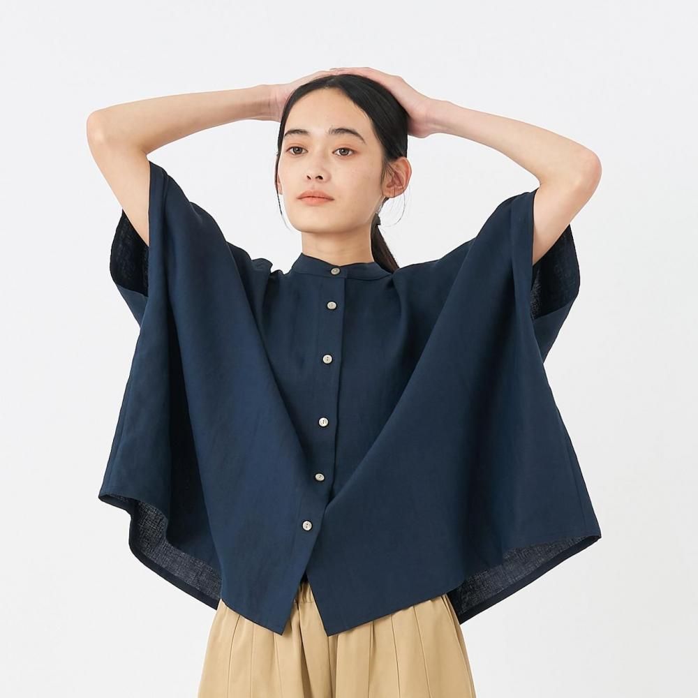 40/1リネン シャツジャケット | トレンド - STAMPS ONLINE STORE