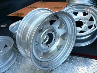 14G CVP 14 インチホイール 亜鉛メッキ 5穴 PCD-114.3 - MAVERICK SPORTS