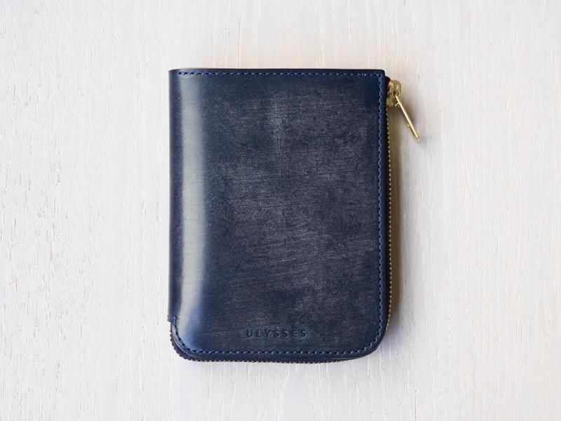 L字ファスナー財布 スリム【カード14枚収納】コモド 薄型ミニ財布