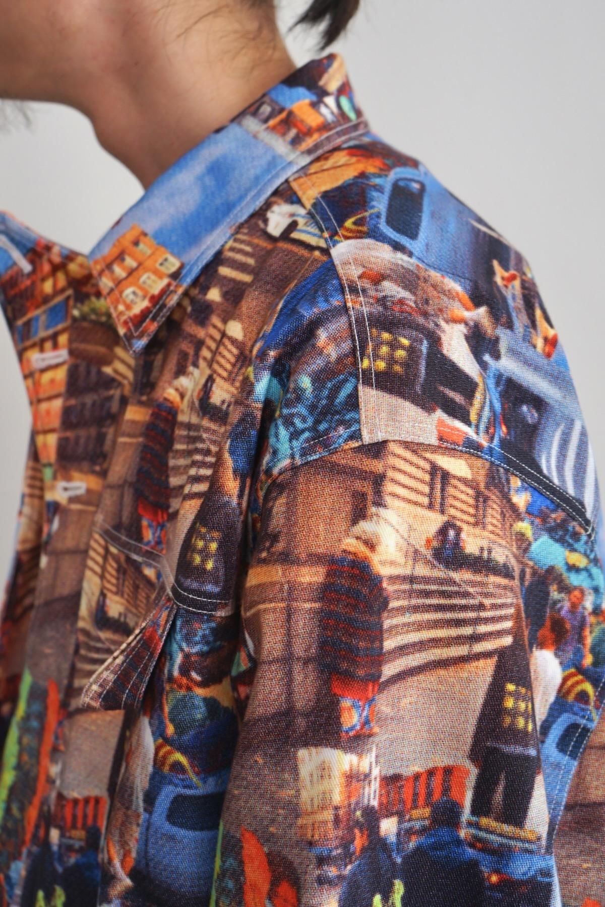 WATARU TOMINAGA / ワタル トミナガ / Printed Twill Jacket / NY