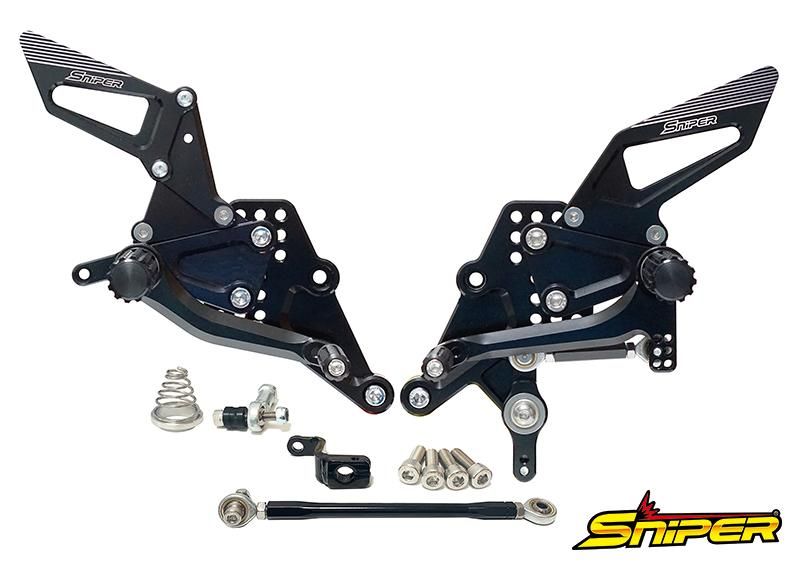 CBR250RR MC51 レース用 バックステップ 黒 逆シフト専用 転倒保証付