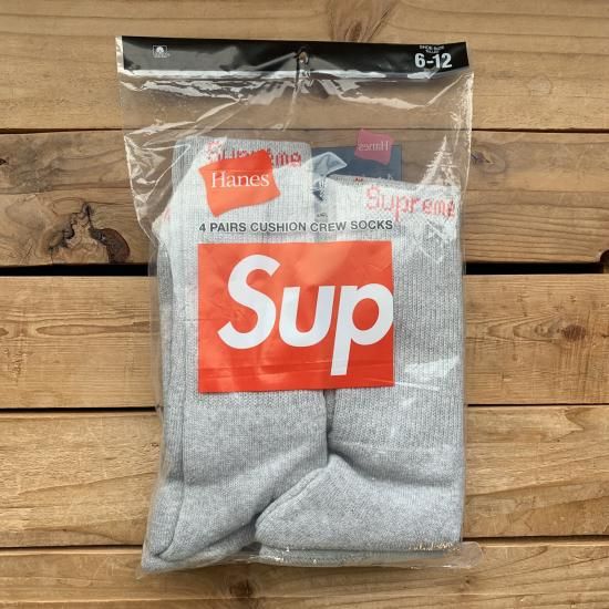 Supreme Hanes クルーソックス | 4パック - New York Storage