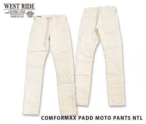 WESTRIDE/ウエストライド】防寒パンツ/COMFORMAX PADD MOTO PANTS NTL