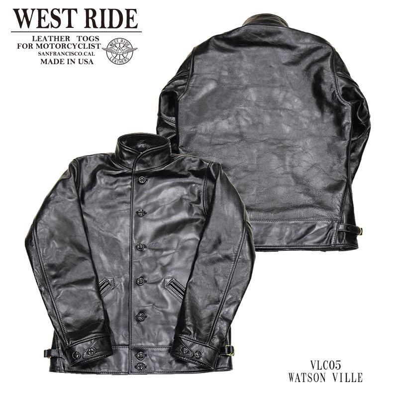 WESTRIDE/ウエストライド】レザージャケット/VLC05 WATSONVILLE
