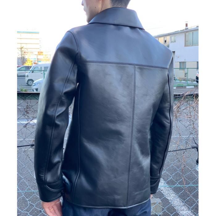 Y'2 LEATHER/ワイツーレザー】レザージャケット/SHC-76 SUMI DYED