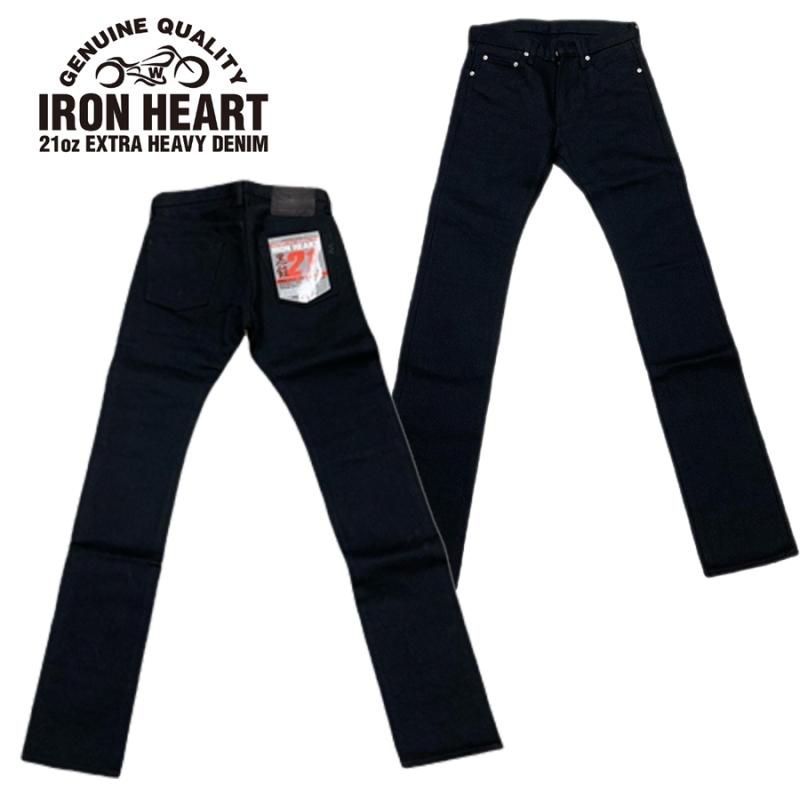 IRON HEART / アイアンハート】9555Z /21oz黒鎧スーパースリム