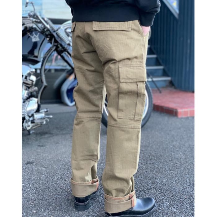 IRON HEART / アイアンハート】 10.6ozヘリンボーンカーゴ/733 REAL