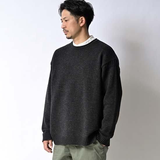 からだをつつむ / オーバーサイズプルオーバー 手洗いできるウール