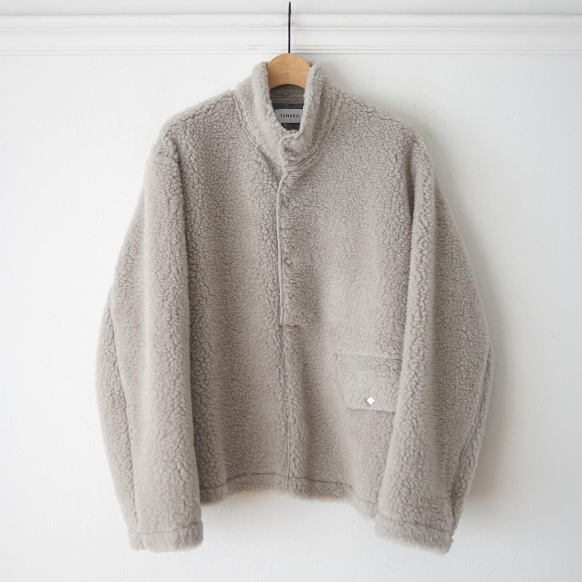 TANAKA / タナカ】 PULLOVER SHAGGY TOP - LIGHT GRAY / PARK ONLINE STORE