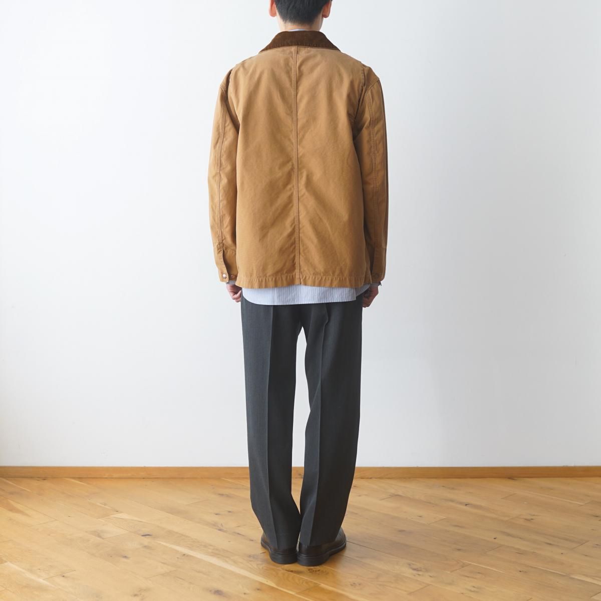 INSCRIRE / アンスクリア】 DUCK WORK JACKET - CAMEL / PARK ONLINE STORE
