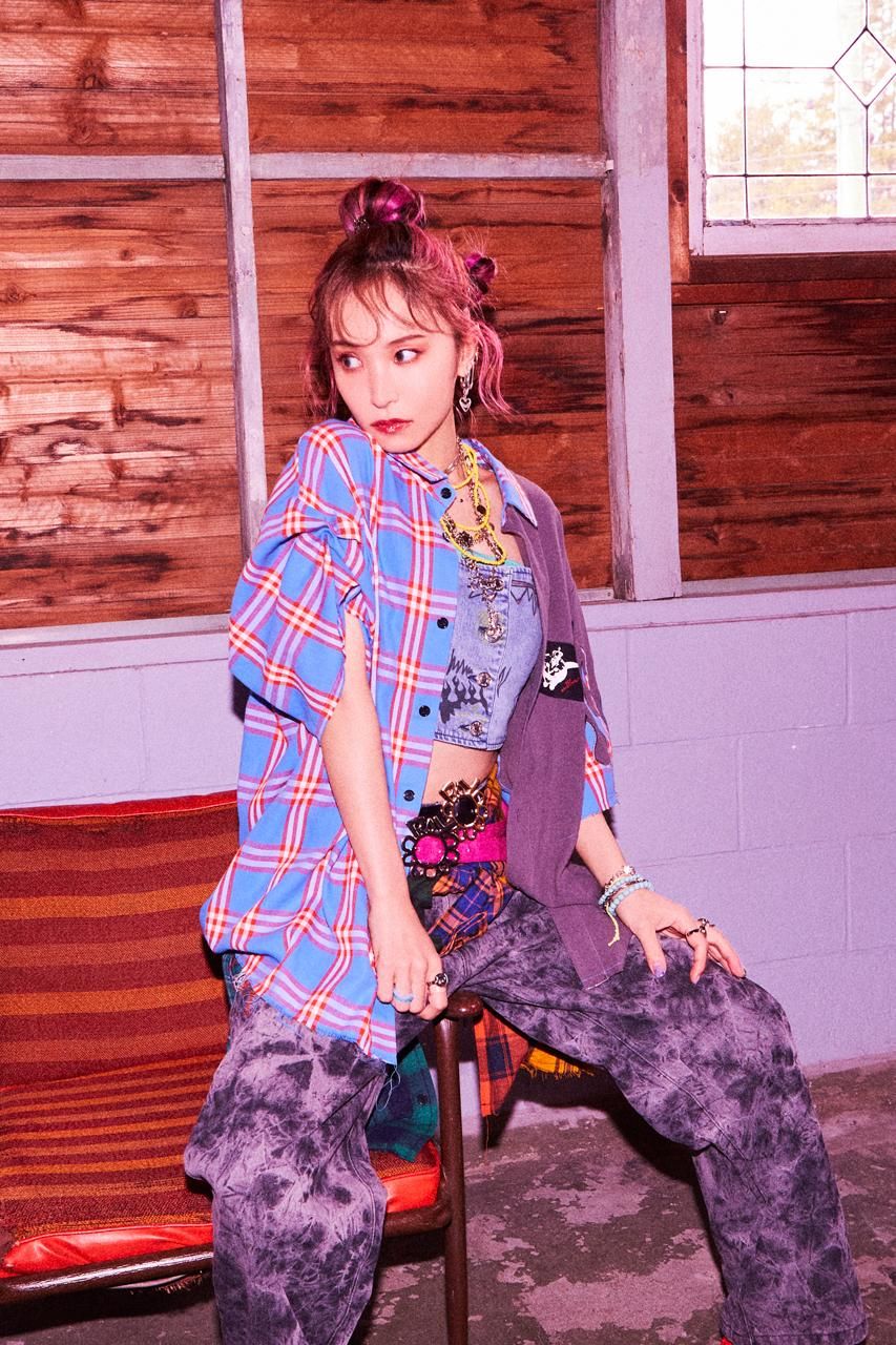 ブリーチデニムパンツ - ROY reflect overjoy