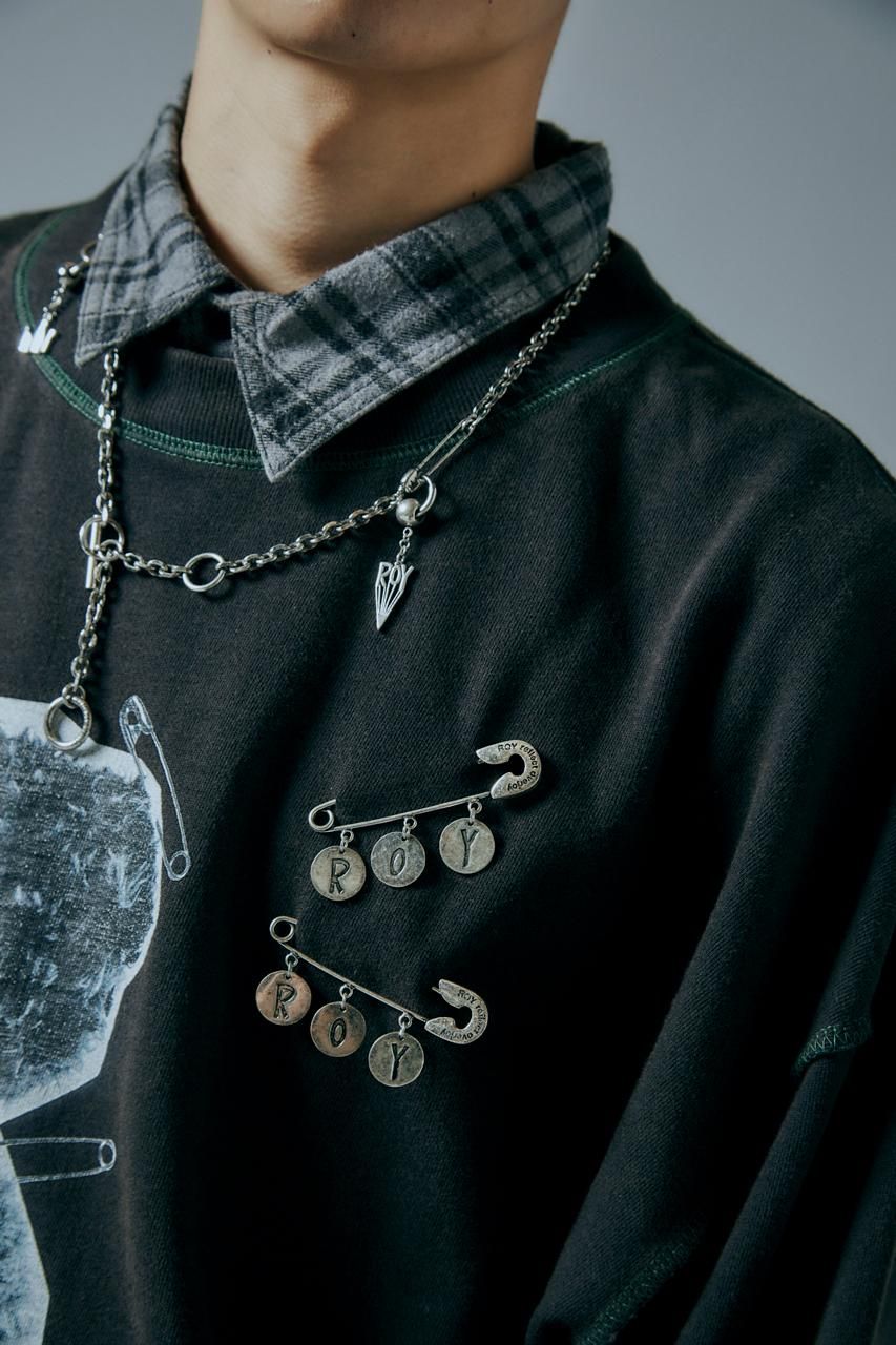 安全ピンブローチ - ROY reflect overjoy