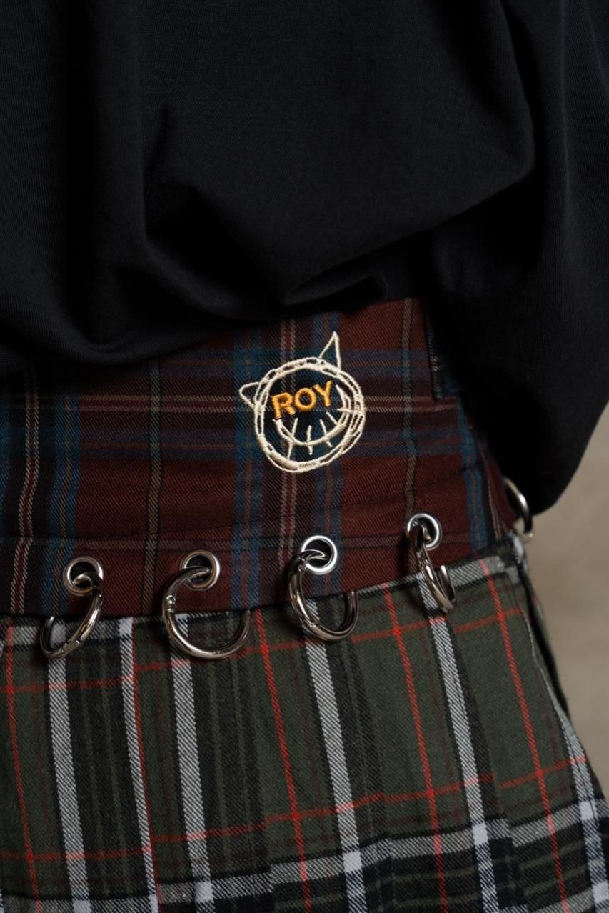 プリーツチェックスカート - ROY reflect overjoy