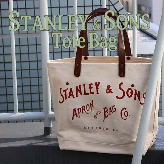 二度と入手できない、Dead Stock！ STANLEY & SONS Tote-S White & Red