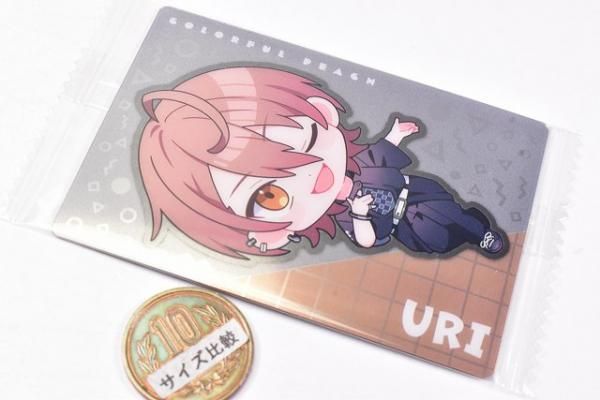 カラフルピーチ ウエハース [19.うり(デフォルメイラストカード