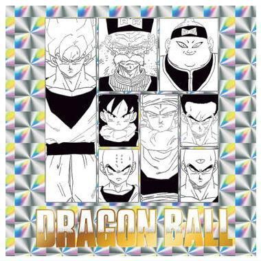 ドラゴンボール40周年記念 オリジナルイラストレーション シール