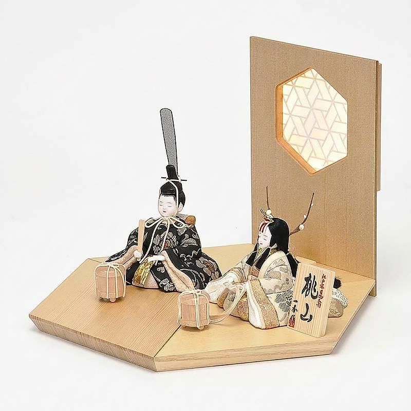 桃山雛親王飾りセット | 一秀作 - 福田屋人形店のネットストア