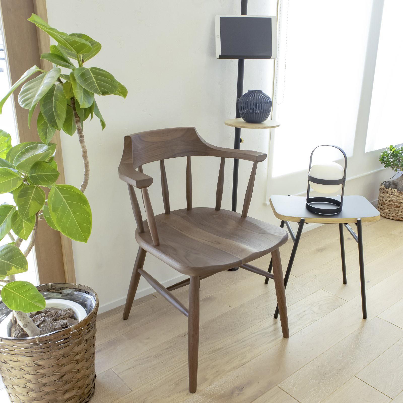 ダイニングチェア ホタカ ウォルナット - 大阪箕面 家具と雑貨とくらし