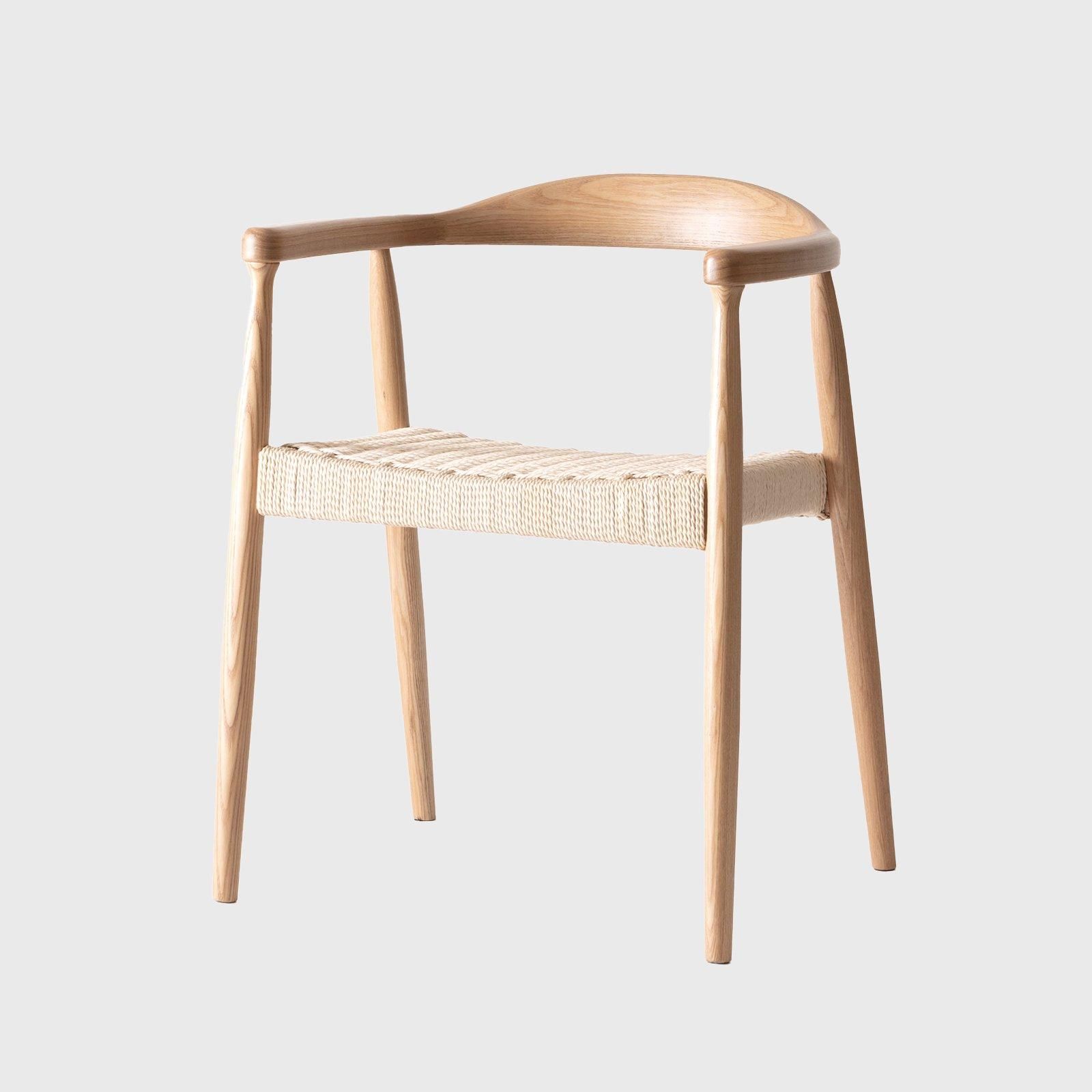 ペーパーコード フルアームチェア ナチュラル - 大阪箕面 家具と雑貨と