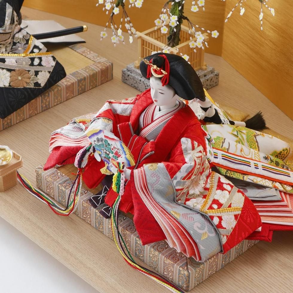 雛人形（ひな人形）｜Towa - 永 -（黒）| 眼楽亭富久月 横山一彦｜親王