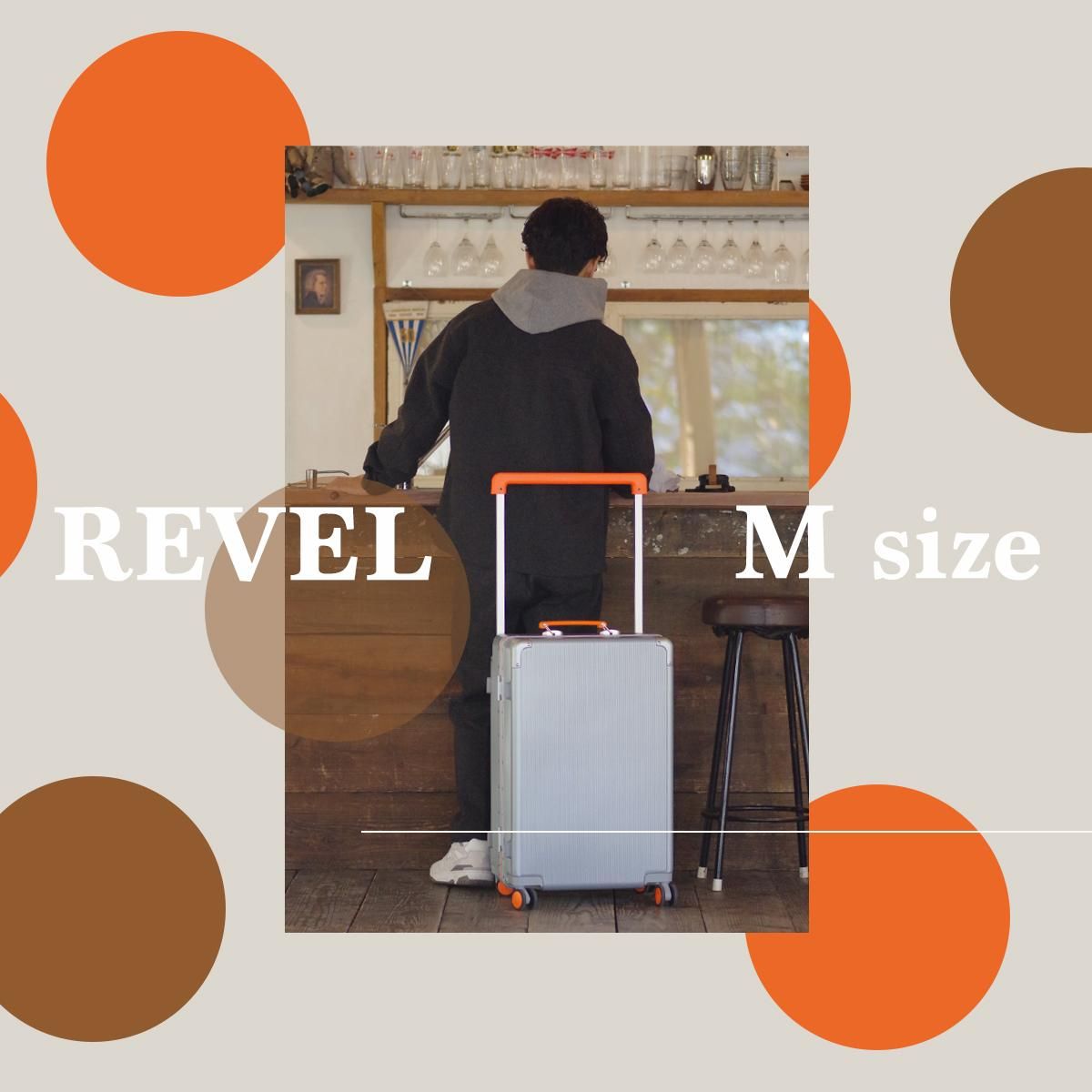 REVEL SUITCASE 60L M size - .OUNCEオフィシャルショップ