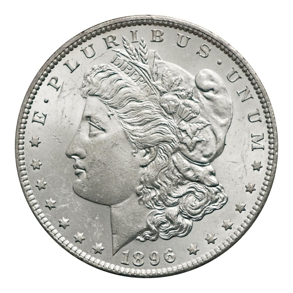 アメリカ 1896年 1ドル銀貨 モルガンダラー（未使用） - セキグチは