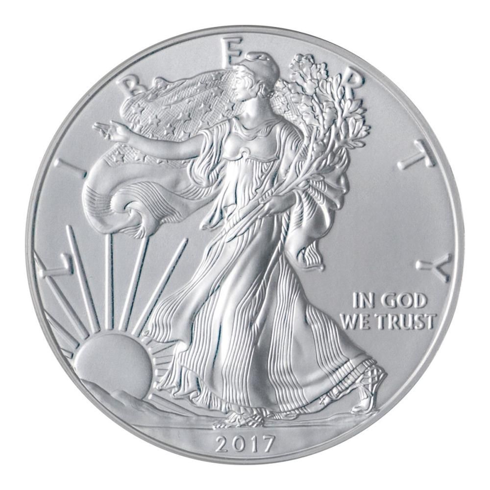 アメリカ 2017年 イーグル1ドル銀貨 PCGS MS70 First Day West Point