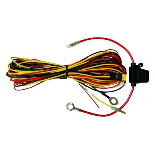 iCELL-B6AP・B12AP バッテリー直結ヒューズ付き電源ケーブル（5m