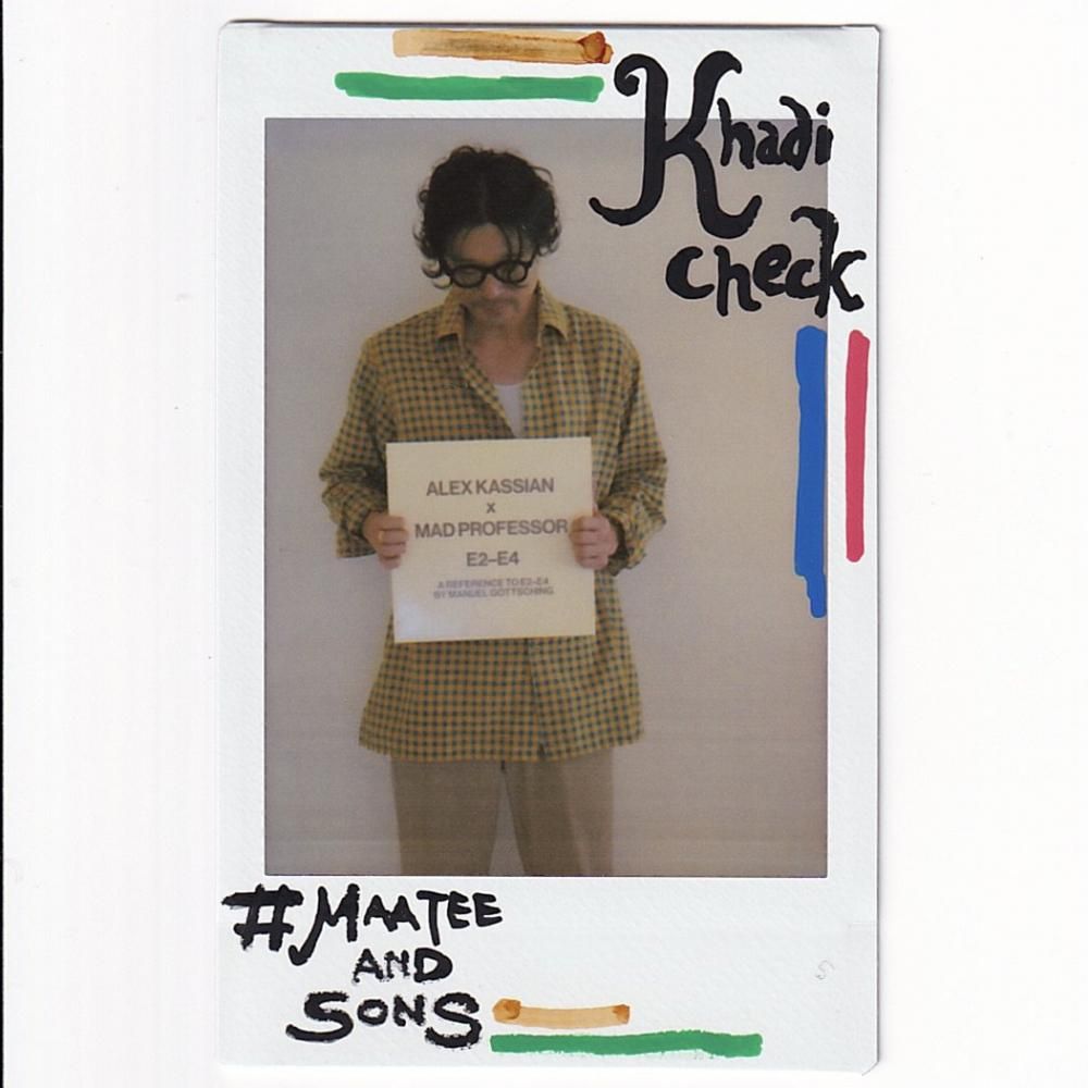 MAATEE&SONS 24AW GUPTA KHADI COTTON CHECK