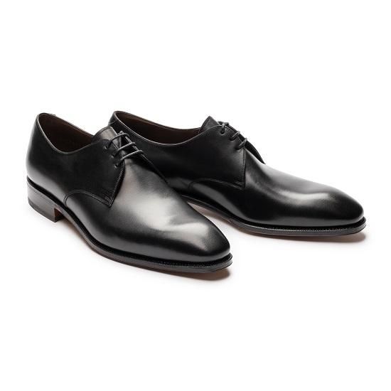 CARMINA(カルミーナ) 革靴 ビジネスシューズ プレーントゥ ブラック