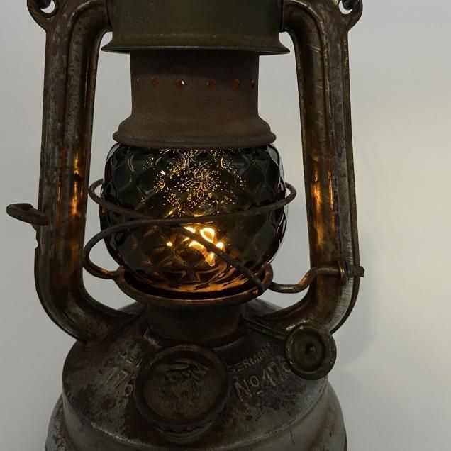 Magma Glass Studio【ランタングローブ】Blue Gradation