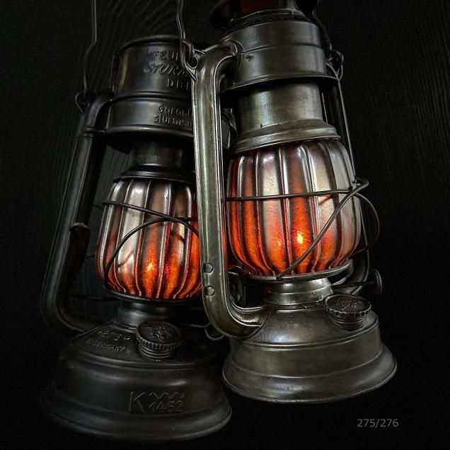 Magma Glass Studio【ランタングローブ】Iron Gray