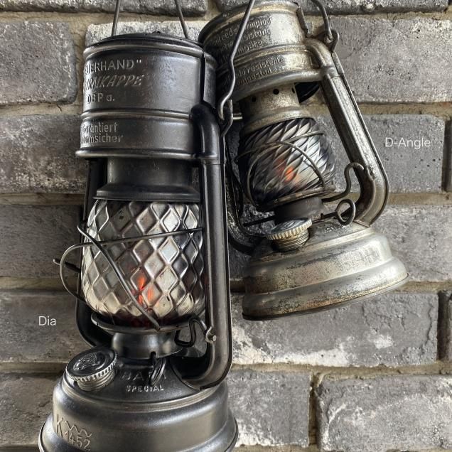 Magma Glass Studio【ランタングローブ】Iron Gray