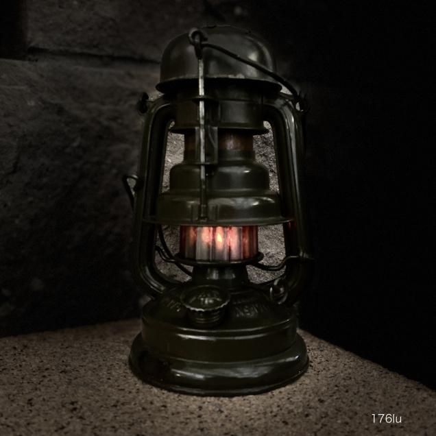 Magma Glass Studio【ランタングローブ】Iron Gray