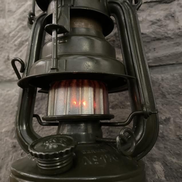 Magma Glass Studio【ランタングローブ】Iron Gray