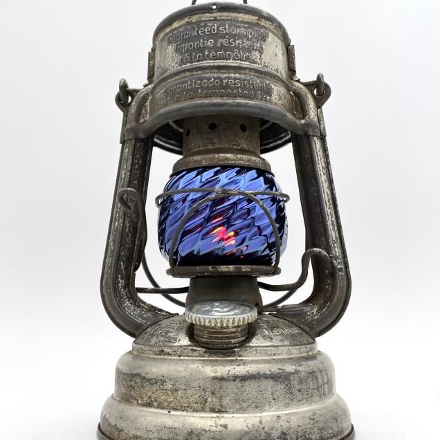 Magma Glass Studio【ランタングローブ】Amber Mirror