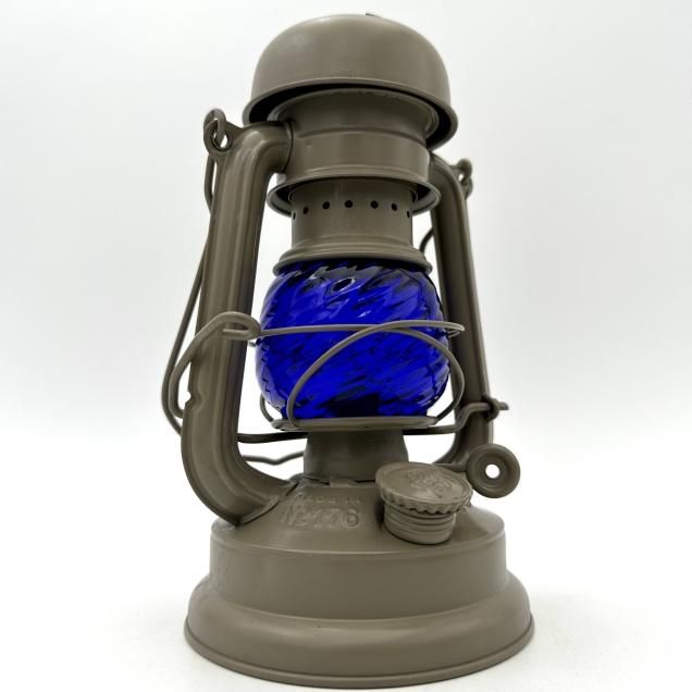 Magma Glass Studio【ランタングローブ】Silver Blue