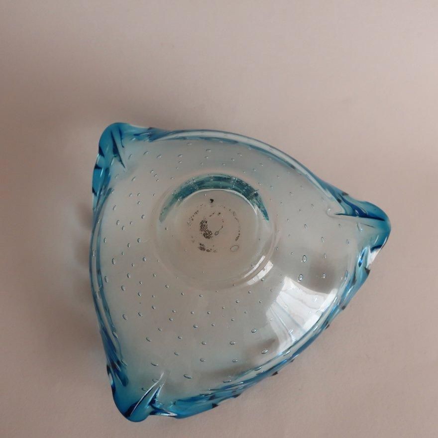 Vintage MURANO glass ash tray/ビンテージ ムラノガラス アッシュ