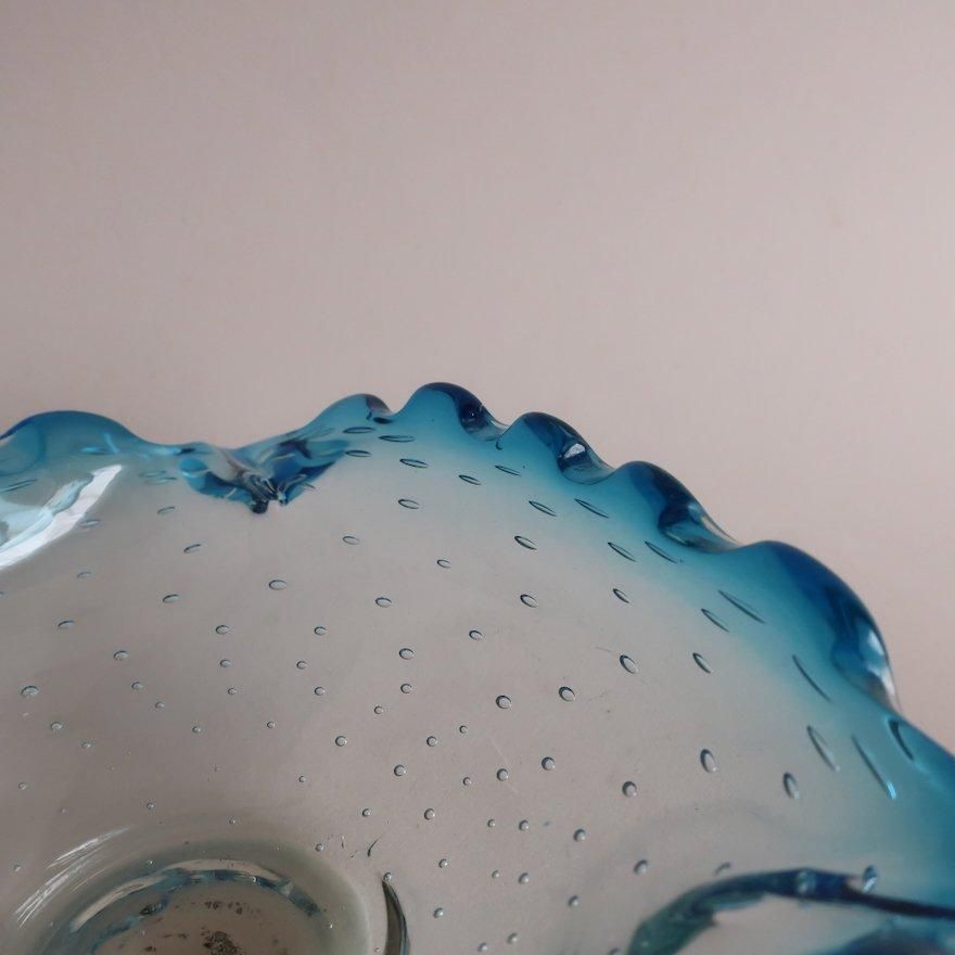 Vintage MURANO glass ash tray/ビンテージ ムラノガラス アッシュ