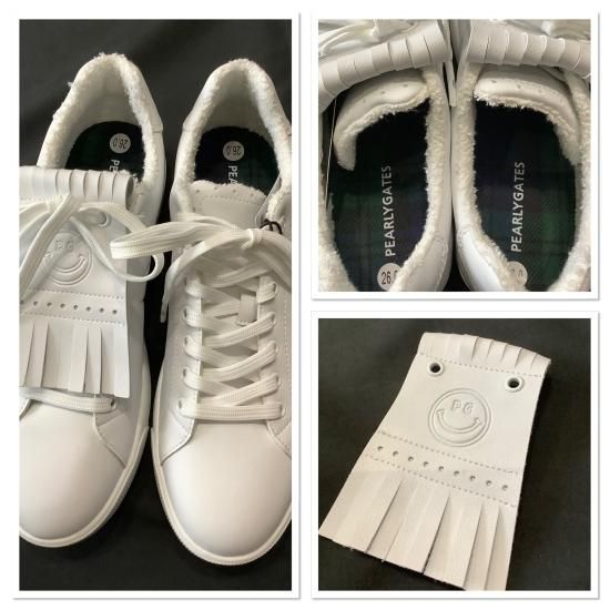 SALE【パーリーゲイツ 】ゴルフシューズ(キルトタン.ローカット