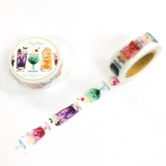 & colors ゆゆう マスキングテープ アイスフロート