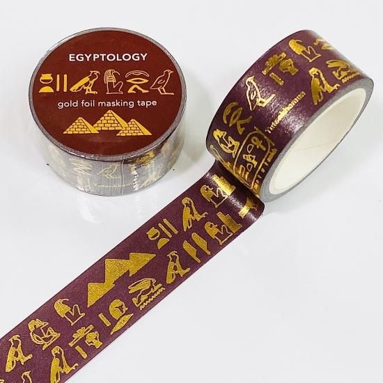 Green Flash STUDY HOLIC 金箔マスキングテープ 古代エジプト学