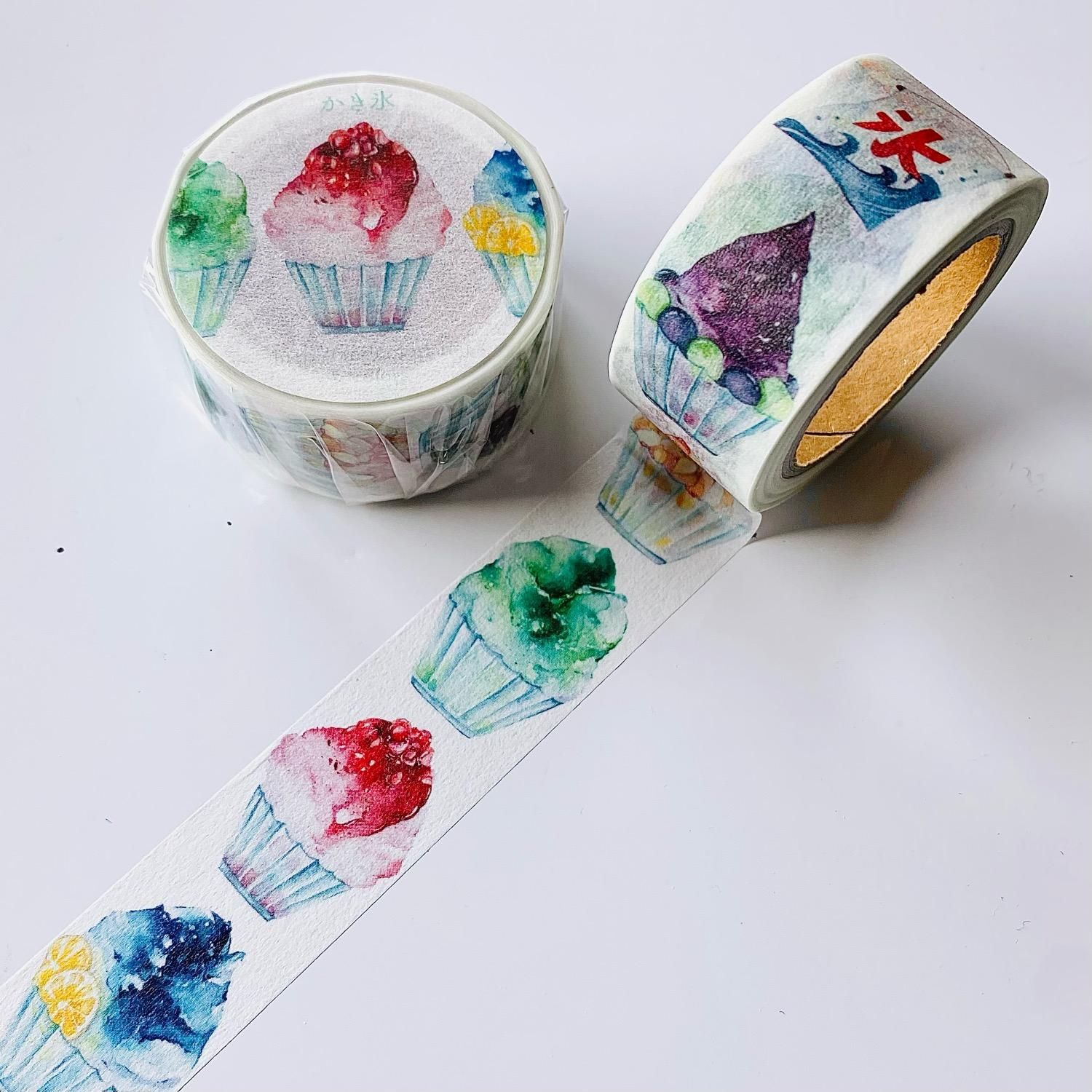 & colors ゆゆう マスキングテープ かき氷 YY-064