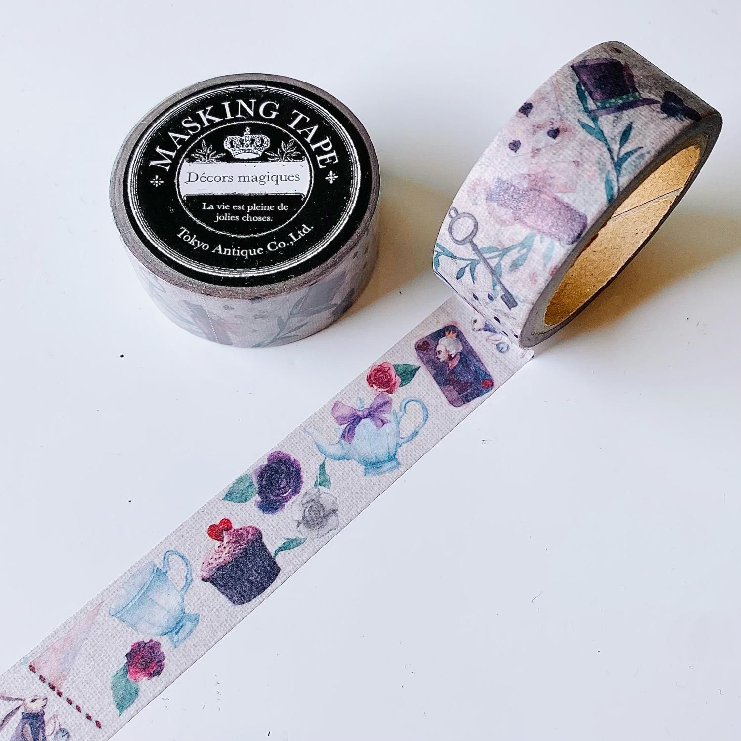 東京アンティーク マスキングテープ 不思議の国 MA-20F