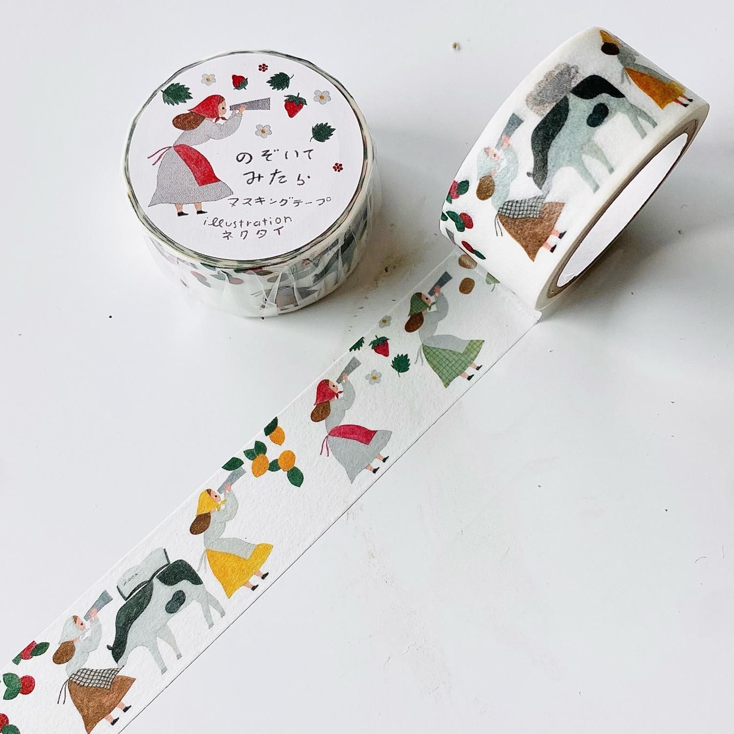 手紙社 ネクタイ マスキングテープ のぞいてみたら T-NT-001