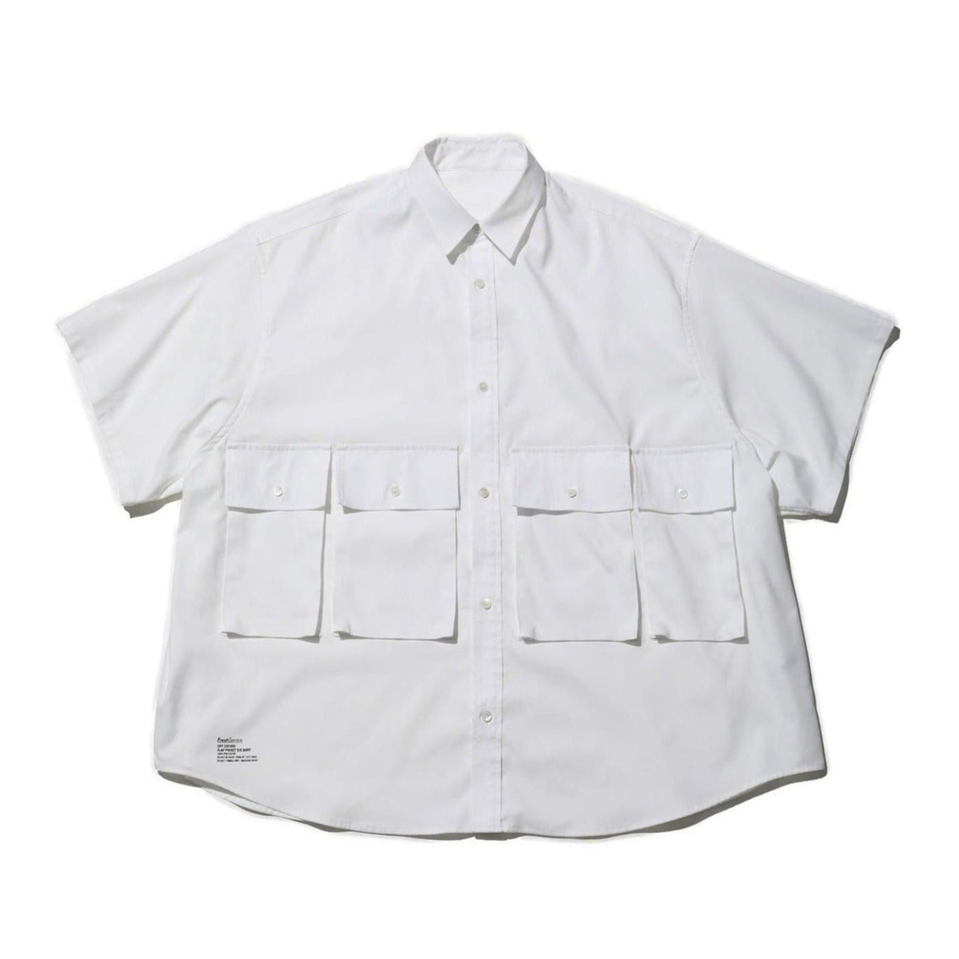 FreshService * DRY OXFORD FLAP POCKET S/S SHIRT(4色展開) | public