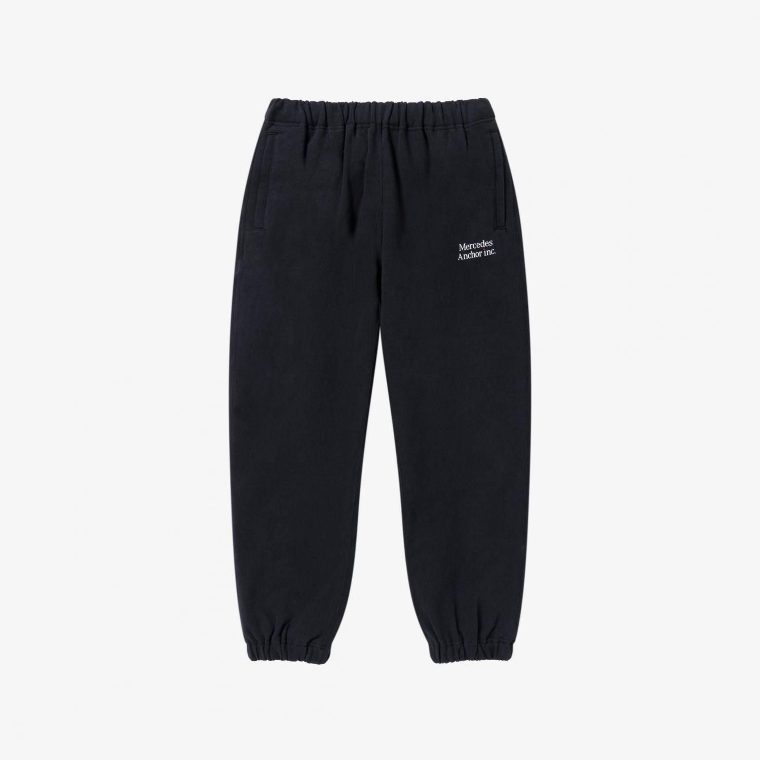 ANCHOR INC. * V-DAY LOGO SWEAT PANTS * Black | public