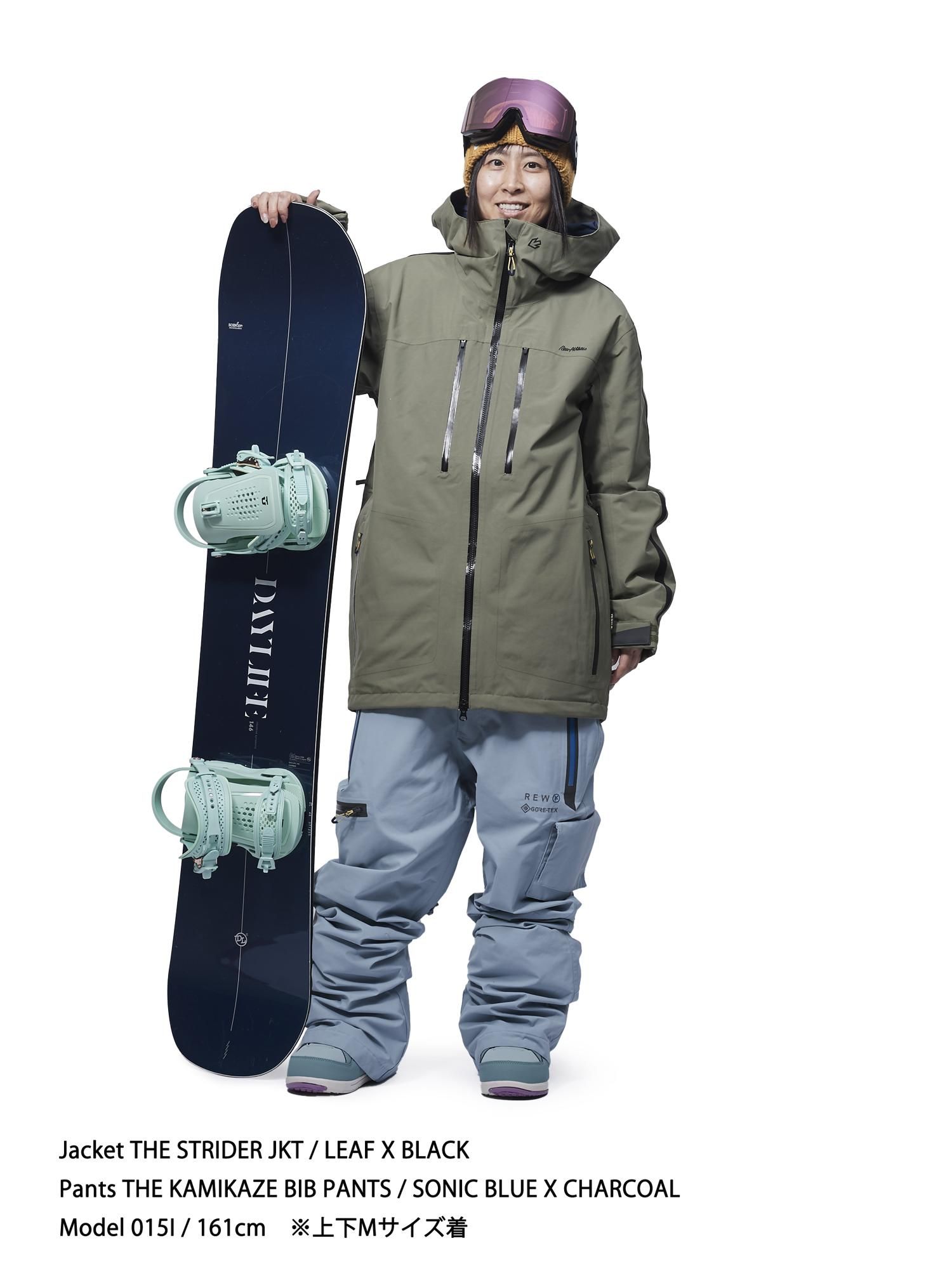 r STRIDER JKT 21 [ GORE-TEX 2L ] LEAF x BLACK - Rew / VOLUME