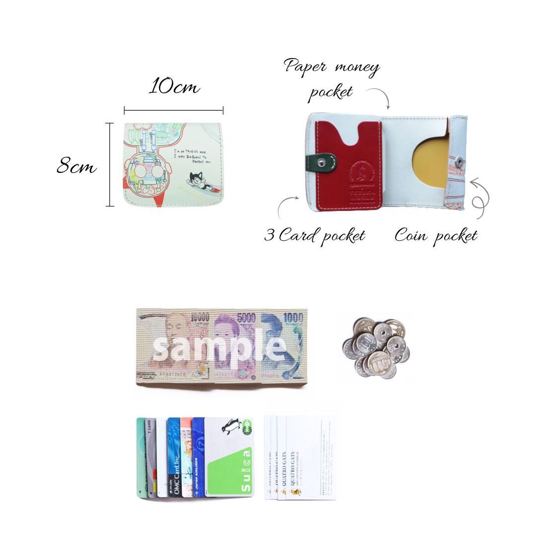 小さい財布 小さいふ。偉人シリーズ コンチャ 手塚治虫ワールド コラボ